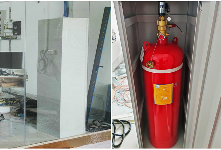 中山现代职业技术学校柜式七氟丙烷灭火装置